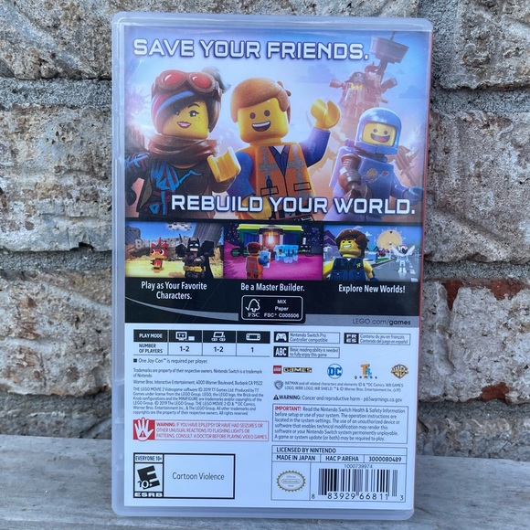 Lego Movie Nintendo Switch Game - Picture 2 of 3